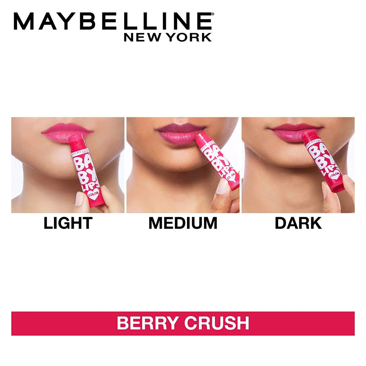 Maybelline New York Baby Lips - Moisturizing Tinted Lip Balm Berry Crush