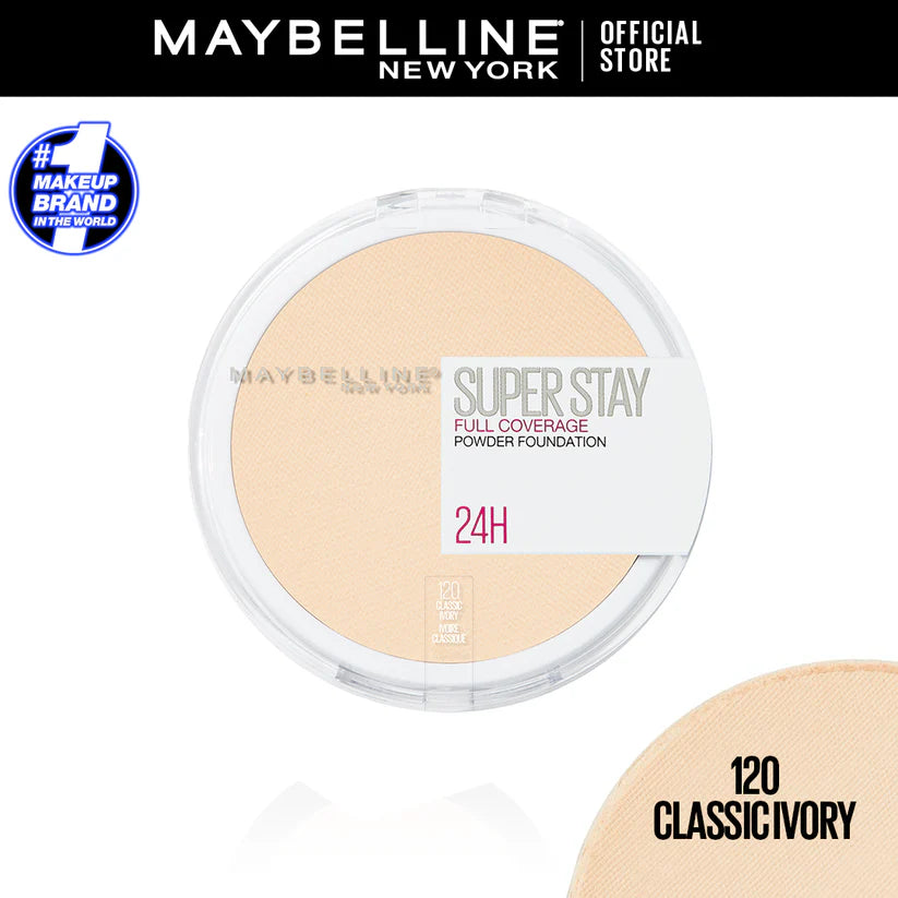 Maybelline New York Superstay Powder Foundation - 120 Classic Ivory