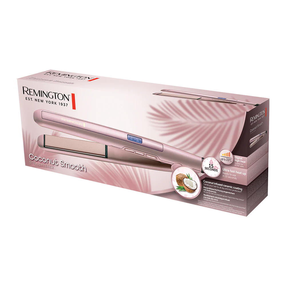 REMINGTON COCONUT SMOOTH HAIR STRAIGHTENER S5901