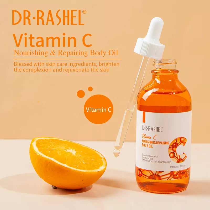Dr Rashel Vitamin C Nourishing & Repairing Body Oil 100Ml  (3)3 total reviews