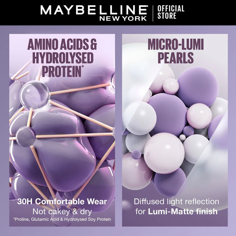 Maybelline New York Super Stay Up to 30hr Lumi Matte Foundation