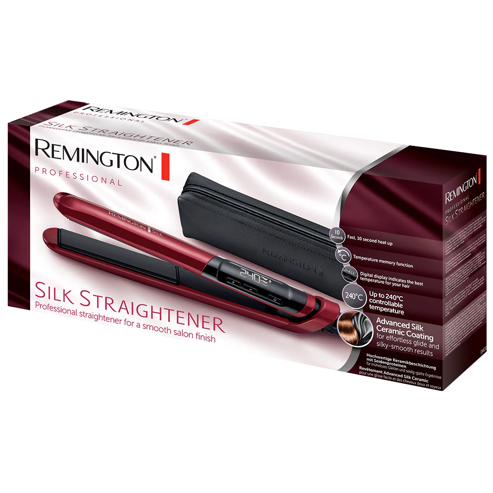 REMINGTON S9600 HAIR STRAIGHTENER SILK CERAMIC