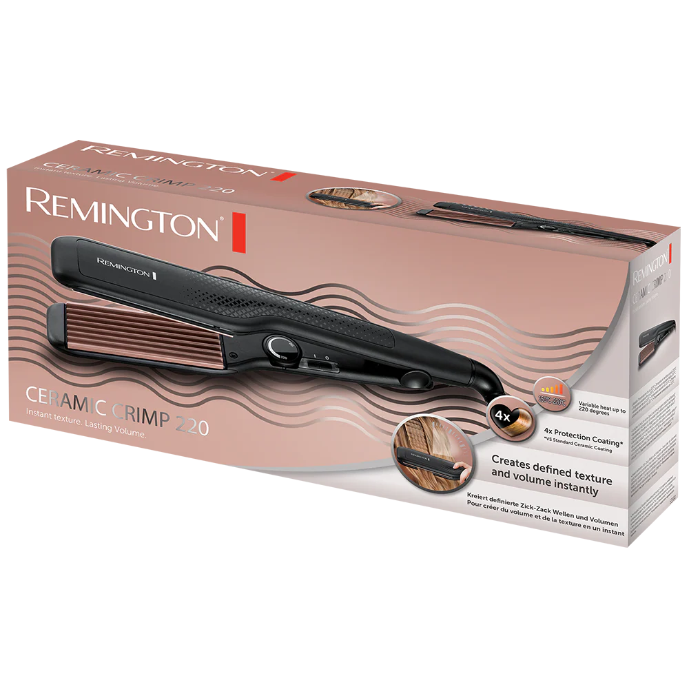 REMINGTON CERAMIC CRIMP HAIR CRIMPER -S3580