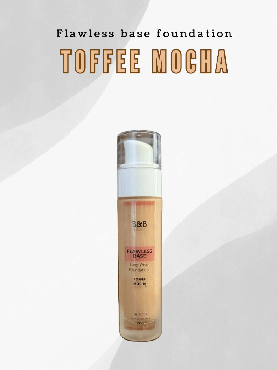 B&B Derma - Toffee Mocha - Make Up Foundation