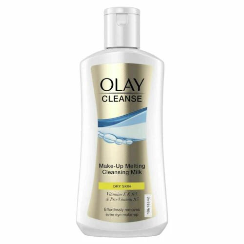 Olay Cleanse Make Up Melting Cleansing Milk Dry Skin 200Ml