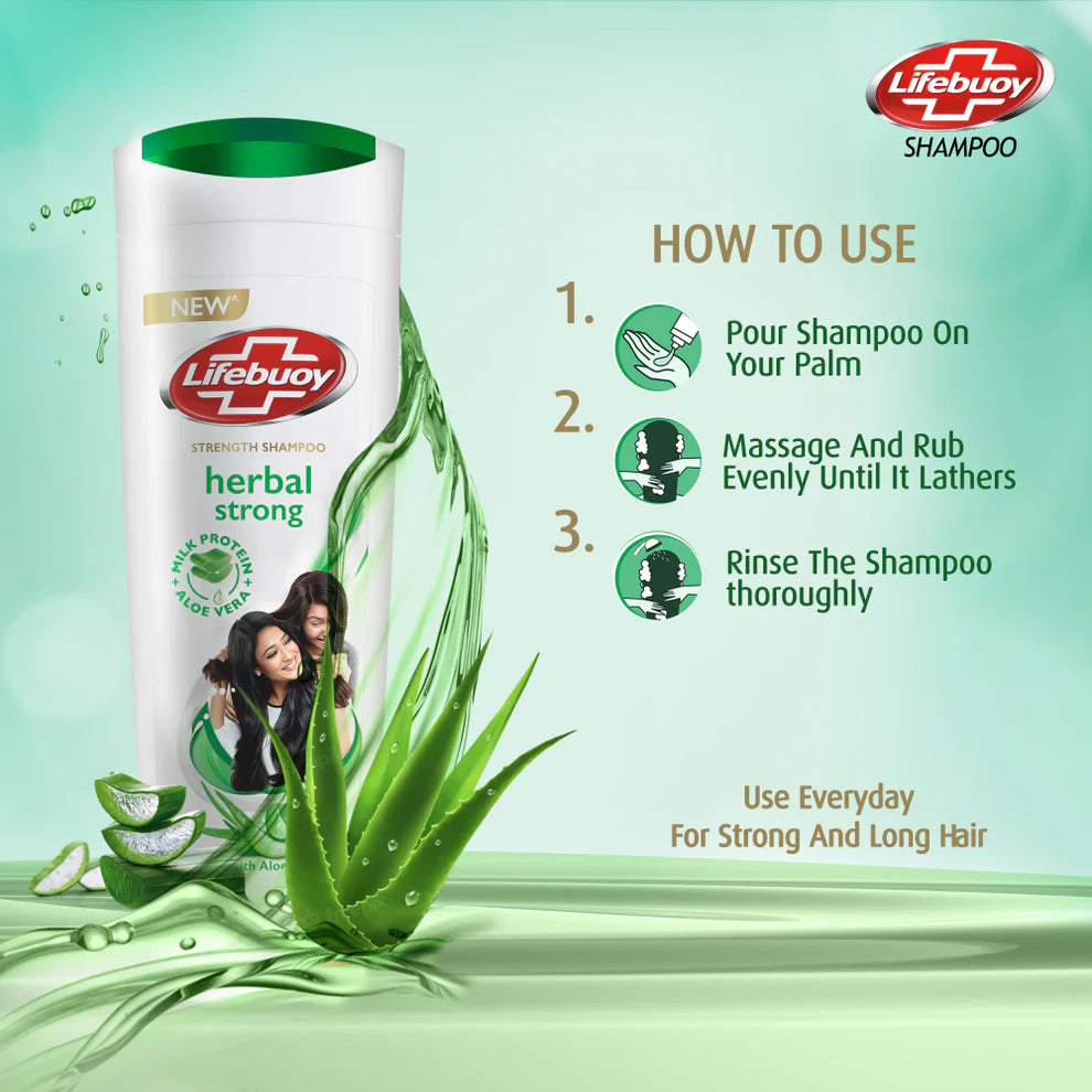 Lifebuoy Shampoo Herbal - 650Ml