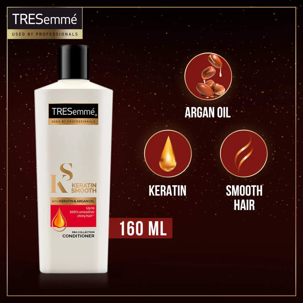 Tresemme Conditioner Keratin Smooth & Straight - 160Ml